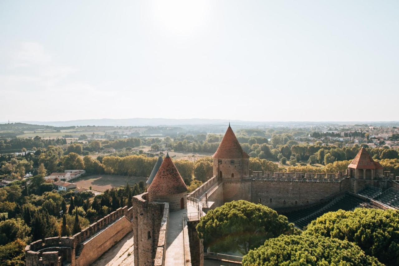 Tout Confort ! Calme, Climatisation, Piscine, Parking Gratuit, Grande Terrasse, Netflix, Wifi Carcassone Kültér fotó