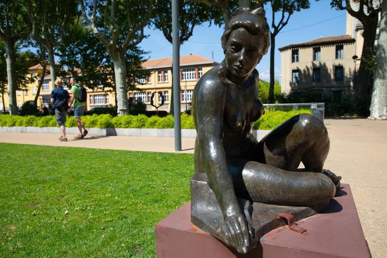 Tout Confort ! Calme, Climatisation, Piscine, Parking Gratuit, Grande Terrasse, Netflix, Wifi Carcassone Kültér fotó