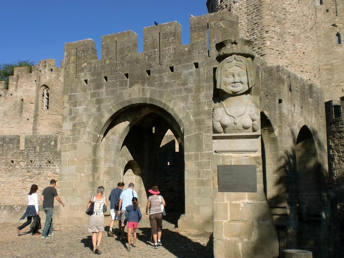 Tout Confort ! Calme, Climatisation, Piscine, Parking Gratuit, Grande Terrasse, Netflix, Wifi Carcassone Kültér fotó