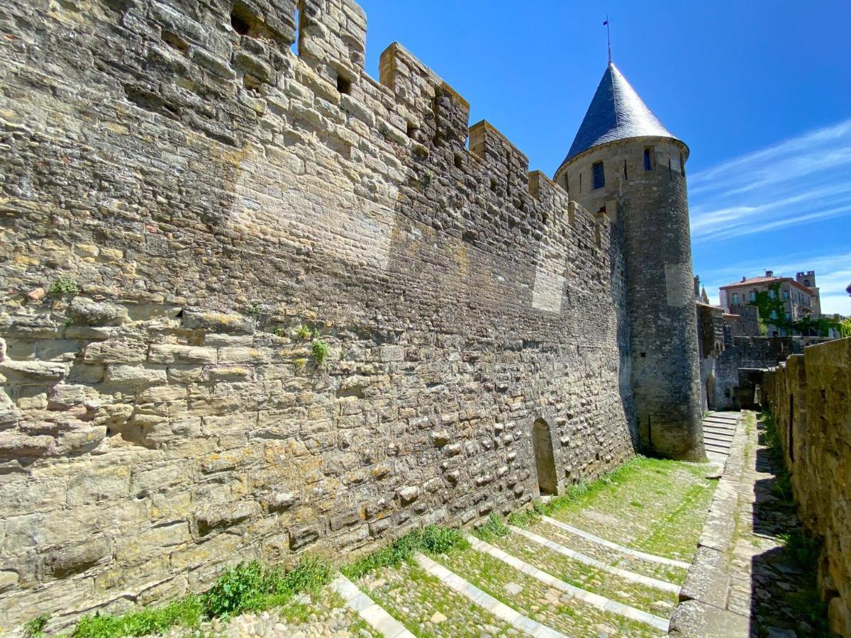 Tout Confort ! Calme, Climatisation, Piscine, Parking Gratuit, Grande Terrasse, Netflix, Wifi Carcassone Kültér fotó
